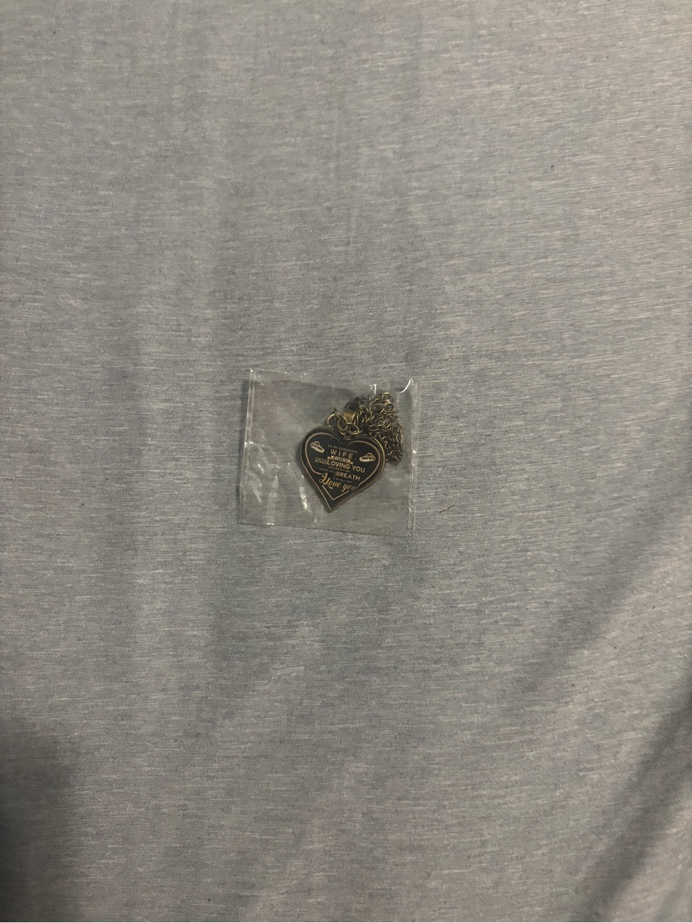 New to my wife necklace